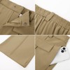 Women High Waist Casual Wide Leg Long Palazzo Pants Loose Business Work Office Slacks Trousers - 3 of 4
