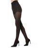 Memoi Women's Microfiber Opaque Control Top Tights - 2 of 3