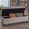 NicBex Modern 50" Storage Bench Wood Accent Stools with Button Tufted Top for Bedroom and Entryway - 4 of 4