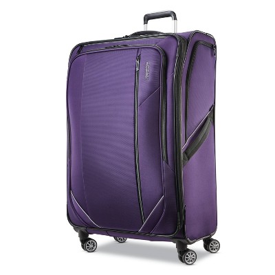 American Tourister 28'' Zoom Turbo Softside Spinner Suitcase - Purple