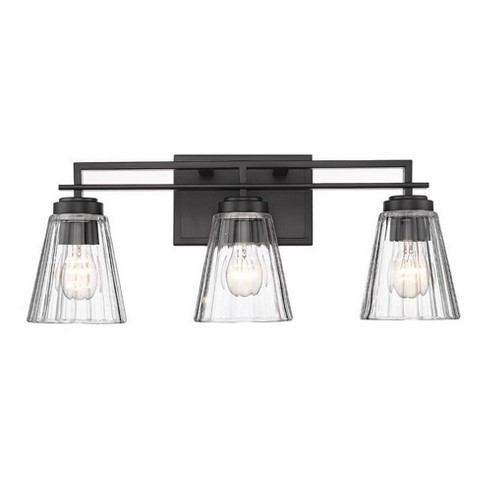 Z-Lite Lyna 3 - Light Vanity in  Matte Black - image 1 of 4