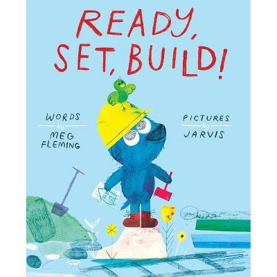 Ready, Set, Build! - (Mini Bee Board Books) by  Meg Fleming (Hardcover)