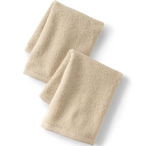 Lands' End Turkish Quick-Dry Cotton Bath Towel Set - 1 of 3