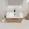 GDFStudio Sherry Freestanding Bathroom Vanity with Metal handles, Adjustable Shelf and Soft-Close Cabinet Doors - 2 of 4