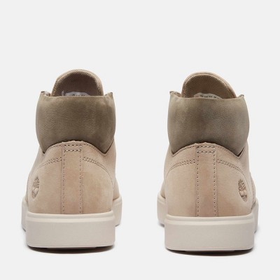 Мужские Timberland Men's Emerson Street Mid Sneaker, Light Taupe Nubuck, 8 — фото 3
