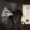 Unique Design I.E. Inc. Lavish Soiree - Black/white Adult Costume Mask - 3 of 4