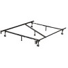 Kings Brand Furniture | Twin/Full/Queen Adjustable Metal Bed Frame (Center Support) - image 3 of 4