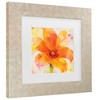 Trademark Fine Art - Albena Hristova Bright Tulips II Matted Framed Art - 3 of 4