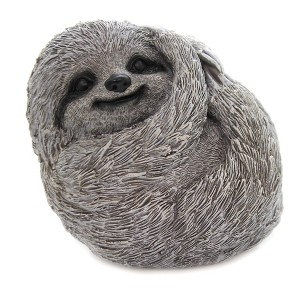 Roman 7.5 Inch Sloth Pudgy Pal Summer , Garden Statue Decor Spring (1PC) - 1 of 3