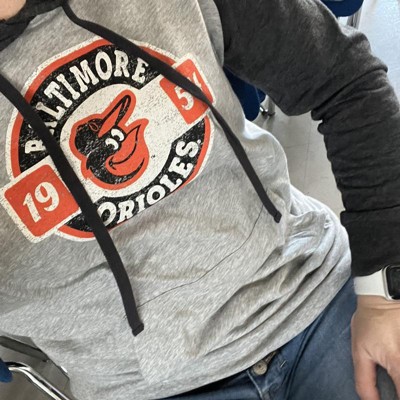 Mlb Baltimore Orioles Boys' Long Sleeve Twofer Poly Hooded