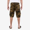 X RAY Men's Belted 12.5" Inseam Cargo Shorts,Camo Shorts(plus size shorts in available) - 2 of 4