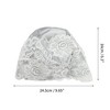 Unique Bargains PU Lace Lace Swimming Cap 1 Pc - 4 of 4