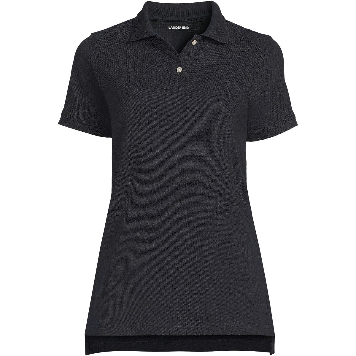 Lands' End School Uniform Young Women's Short Sleeve Mesh Polo Shirt - thumbnail 4