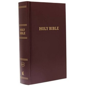 KJV, Pew Bible, Hardcover, Burgundy, Red Letter Edition - by  Thomas Nelson - 1 of 1