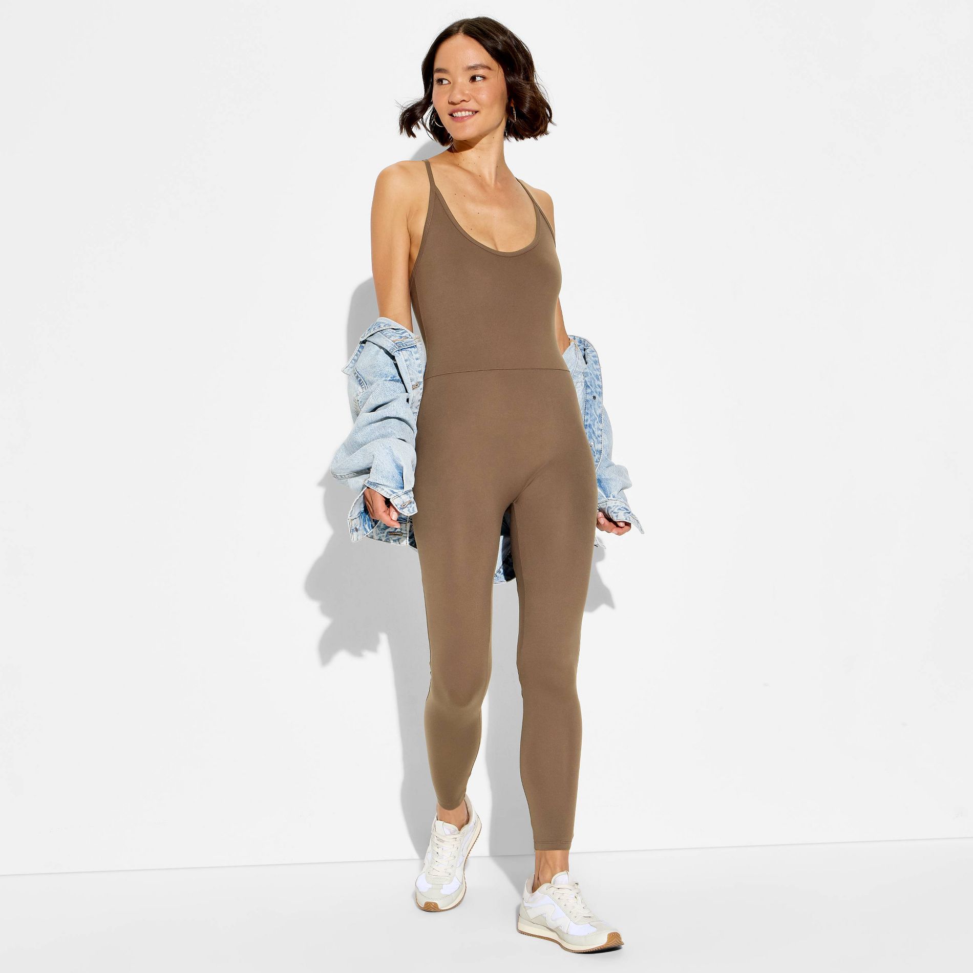 Women's Sleeveless ButterBliss Romper - Wild Fable™