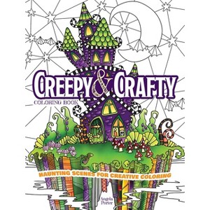 Creepy & Crafty Coloring Book - (Dover Adult Coloring Books) by  Angela Porter (Paperback) - 1 of 1