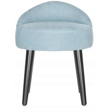 Brinda Vanity Chair - Light Blue - Safavieh.