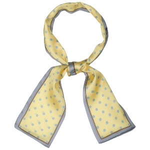 INSPIRE CHIC Women's Lovely Polka Dot Pattern Hair Band Neck Wraps 38.5x3.5 inches(LxW) - 1 of 4