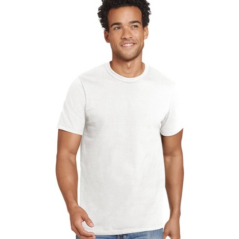 Jockey Tall Man Made In 100% Cotton Crew Neck T-s 2xlt White : Target