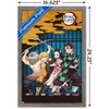 Trends International Demon Slayer - Group Art Framed Wall Poster Prints - 3 of 4