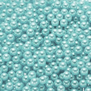 Unique Bargains No Hole ABS Round Faux Pearl for Vase Fillers DIY Home Decoration 1000 Pcs - 1 of 4