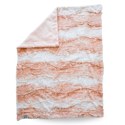 Zalamoon Plush Baby & Toddler Blanket For Your Diaper Bag, Stroller, Tummy Time and Nursing