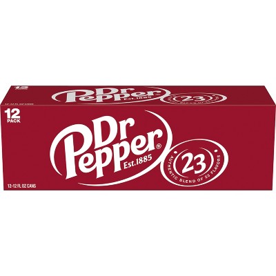 Dr Pepper Soda - 12pk/12 fl oz Cans_2