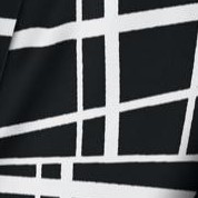 black abstract windowpane