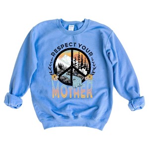 Simply Sage Market Women's Respect Your Mother Gildan Sweatshirt - 1 of 2