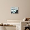 Art Remedy Gold over Blue Blue Abstract Wall Art Framed - 2 of 4
