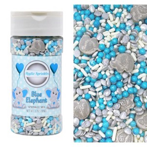 Mystic Sprinkles Blue Elephant Sprinkle Mix 3.7oz - 1 of 4