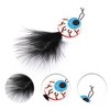 Unique Bargains Spider Pattern Cat Playing Rod Replacement Blue 1Pc - 3 of 3