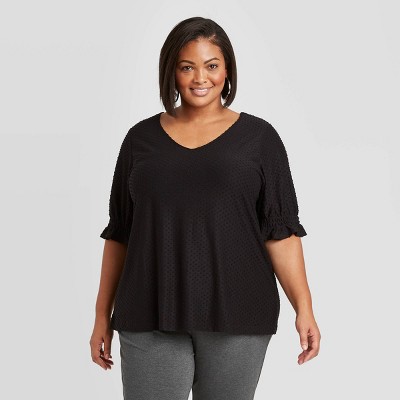 target women's plus size blouses