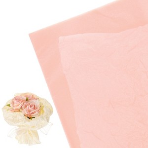 Unique Bargains Floral Durable Waterproof Gift Wrap Paper 18 Pcs - 1 of 4
