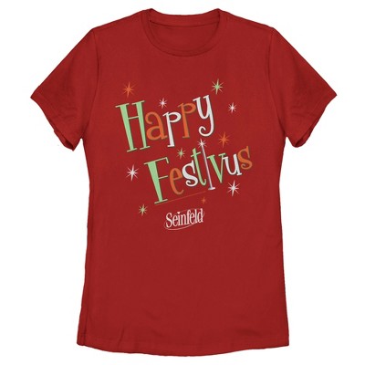 Women's Seinfeld Happy Festivus T-Shirt