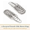 LunaLulinlk Fabric Shower Curtain with Hooks - 2 of 4