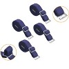 Allegra K Women's Stretchable Shoulder Bra Straps Adjustable Elastic Straps 2 Pairs - 4 of 4
