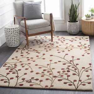 Hauteloom Beige Elsu Wool Rug - 1 of 4