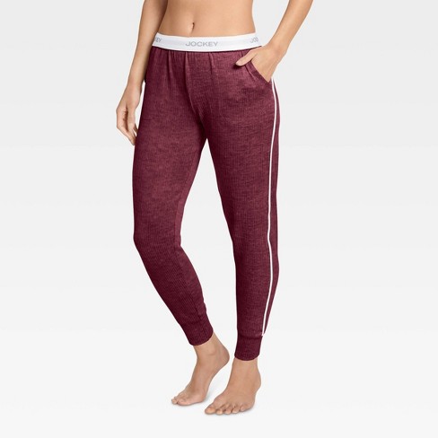 Jockey Generation™ Women's Retro Vibes Ribbed Jogger Pajama Pants