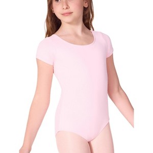 Capezio Girl's Future Star Short Sleeve Leotard - 1 of 4
