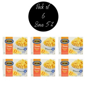 Preferred Popcorn 3 oz Cheese Microwave Popcorn - Pack of 6 Boxes of 3 - 1 of 4