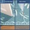 Liora Manne Carmel  Indoor/Outdoor Rug  Aqua.. - 3 of 4