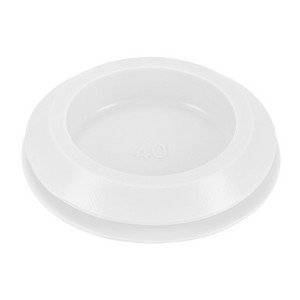 Unique Bargains Silicone Waterproof Durable Shock Absorption Mechanical Fasteners White - 1 of 4