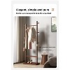ORRD  Solid Wood Coat Rack Stand | Eco-Friendly Wallnut Hanger for Entryway, Bedroom & Living Room - 3 of 4