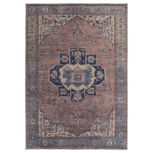 Vibe by Barrymore Medallion Area Rug Blue/Dark Brown - Jaipur Living - 1 of 4