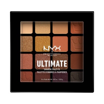 NYX Professional Makeup Ultimate Queen Eyeshadow Palette - 16 Pan - 0.02oz