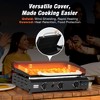 WARMOUNTS 23" Portable Gas Griddle BBQ Grill Perfect for Outdoor Gathering - 3 of 4