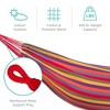 Best Choice Products 2-Person Brazilian-Style Cotton Double Hammock Bed w/ Portable Carrying Bag - 3 of 4