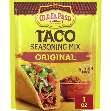 Old El Paso Gluten Free Taco Seasoning Mix Original 1oz