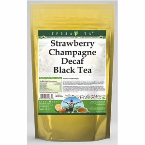 TerraVita Strawberry Champagne Decaf Black Tea (25 tea bags, ZIN: 538724, 1-Pack) - 1 of 4